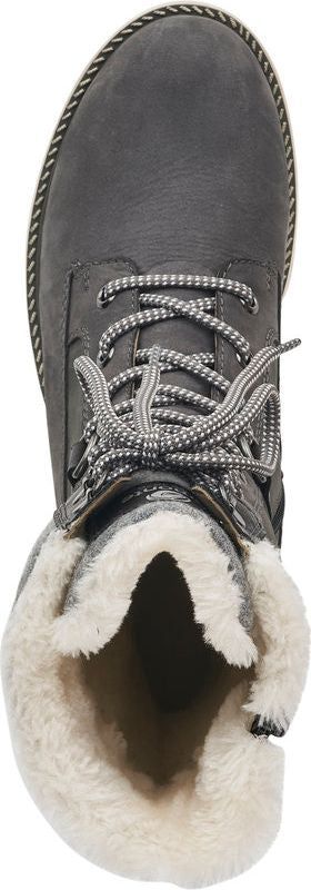 Tall Grey Lace Up Boot sold by Quarks / Urban Trail product image thumbnail 4