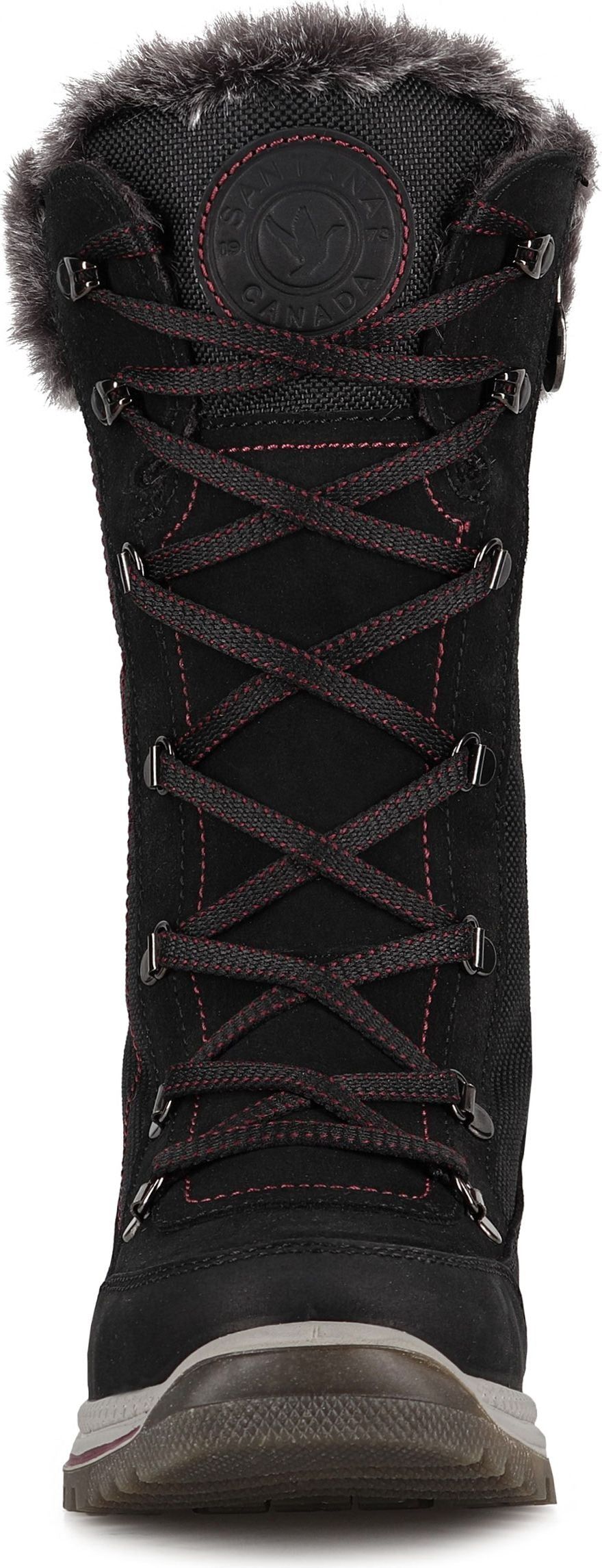 Micah Leather Black Burgundy sold by Quarks / Urban Trail product image thumbnail 4