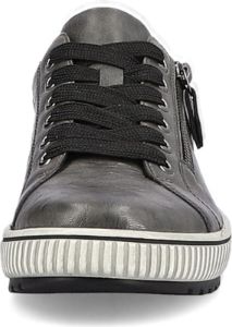 Grey Lace Up W Side Zip sold by Quarks / Urban Trail