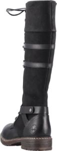 Black Tall Lace Up Boot sold by Quarks / Urban Trail