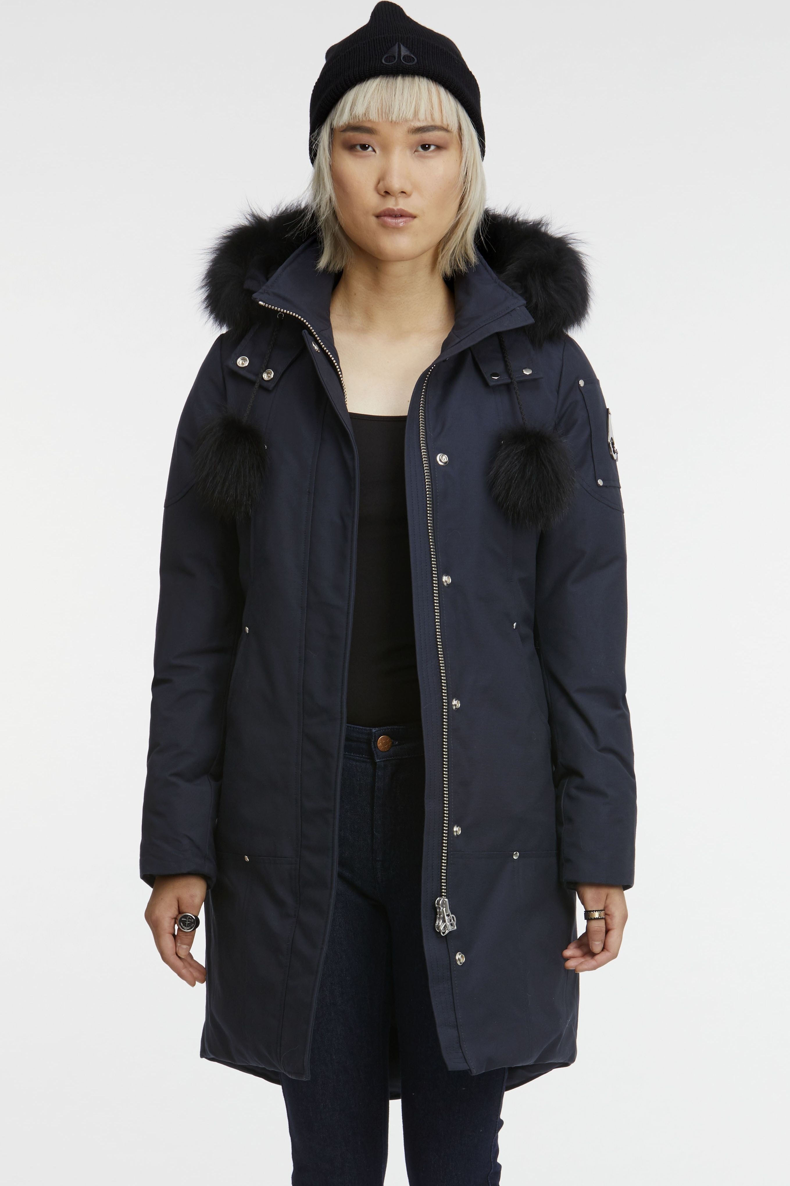Ladies Stirling Parka Navy-black sold by Quarks / Urban Trail