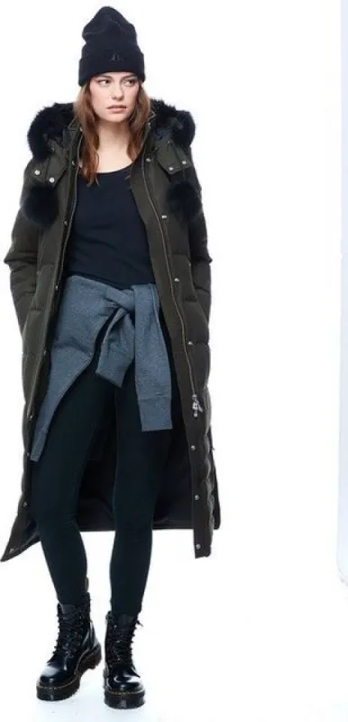 Ladies Saskatchewan Parka Army-black sold by Quarks / Urban Trail
