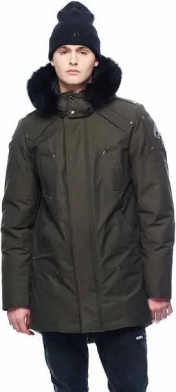 Men's Stirling Parka Army-black sold by Quarks / Urban Trail