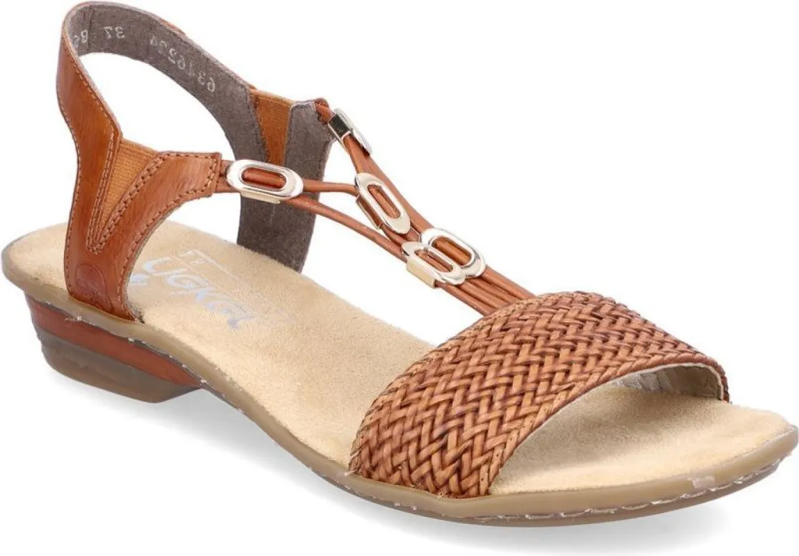 Brown Low Heel Sandal sold by Quarks / Urban Trail