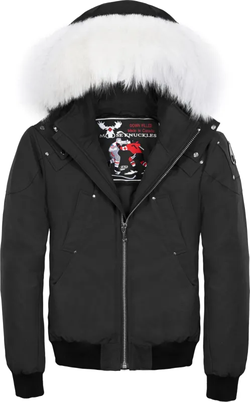 Men's Ballistic Bomber Black-natural sold by Quarks / Urban Trail