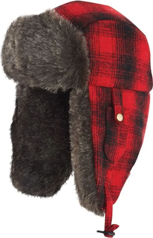Unisex Jasper Red Plaid sold by Quarks / Urban Trail