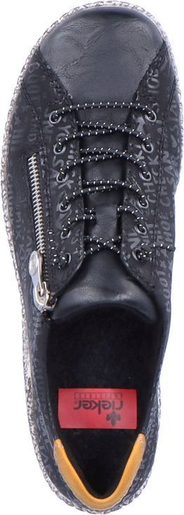 Black Lace Up With Side Zip sold by Quarks / Urban Trail product image thumbnail 6