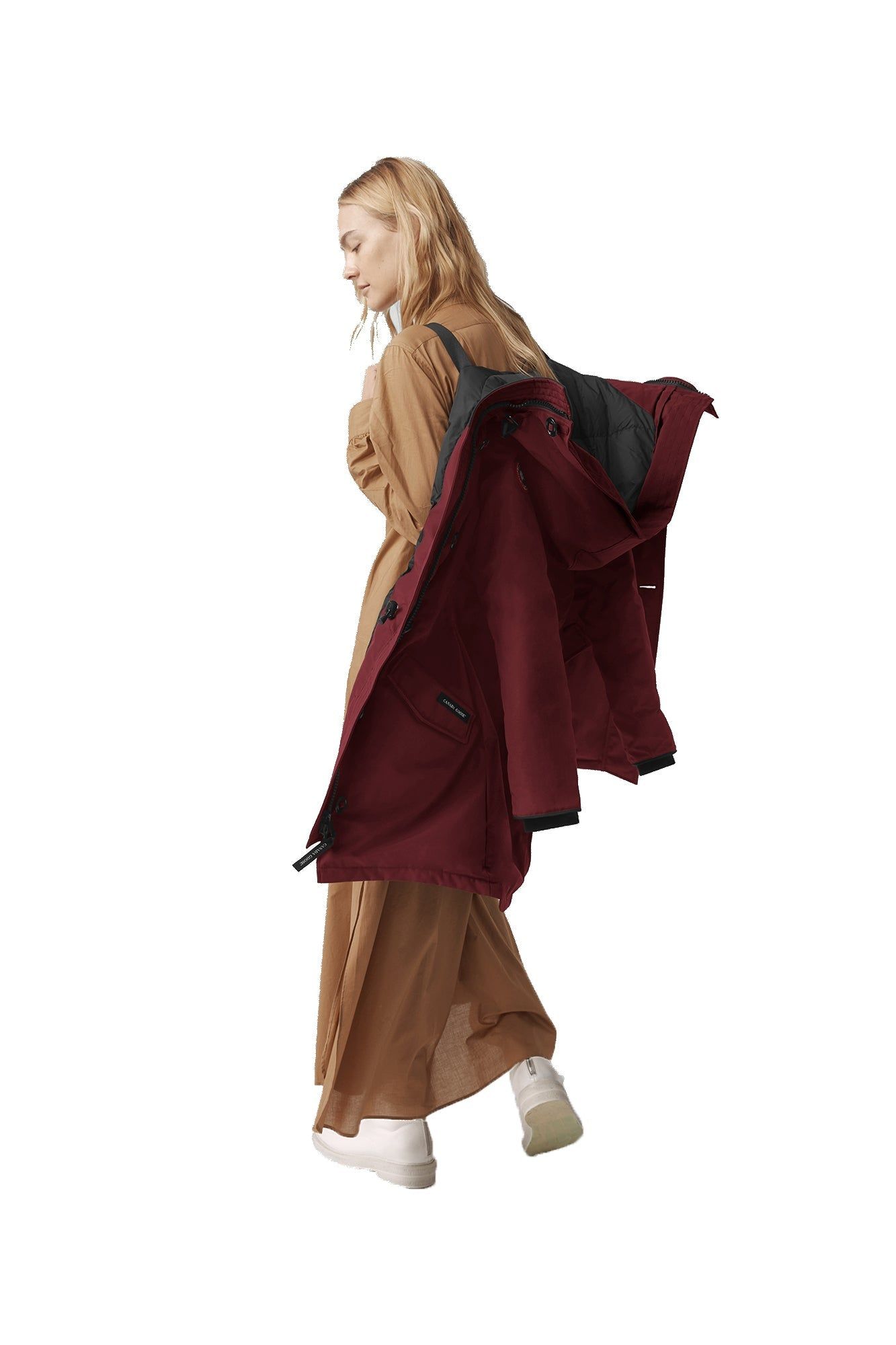 Rossclair Parka Bordeaux sold by Quarks / Urban Trail product image thumbnail 5