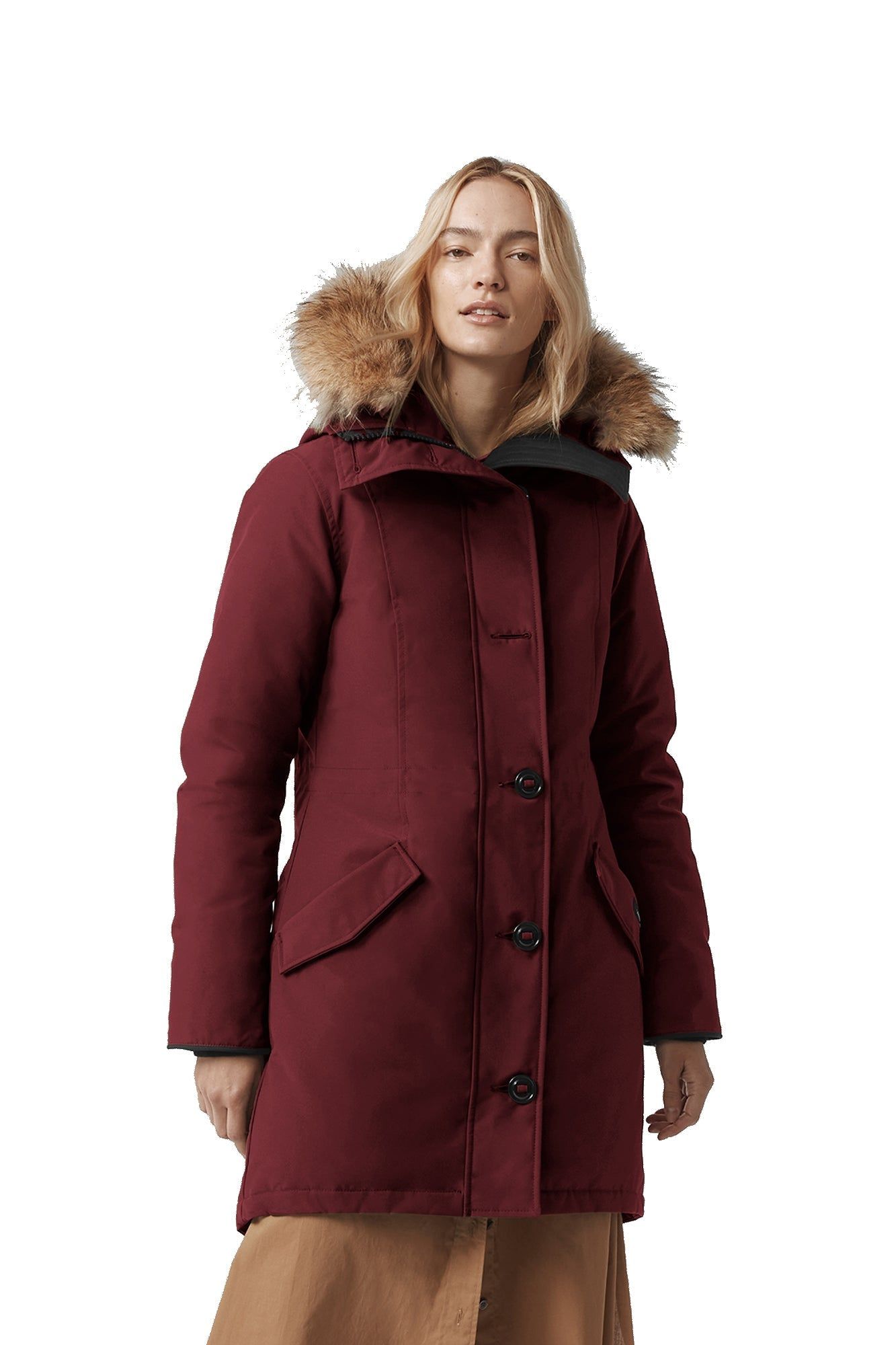 Rossclair Parka Bordeaux sold by Quarks / Urban Trail product image thumbnail 2