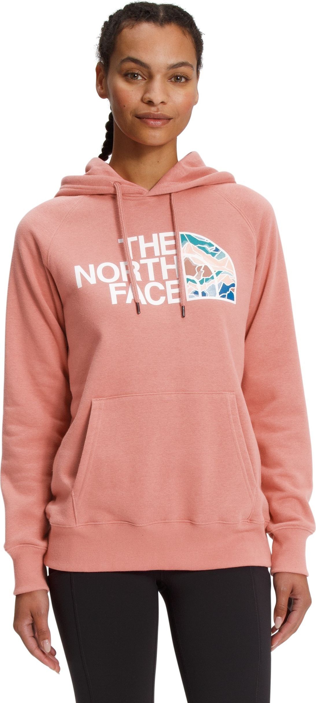 Women's Half Dome Pullover Hoodie Rose Dawn sold by Quarks / Urban Trail product image thumbnail 3