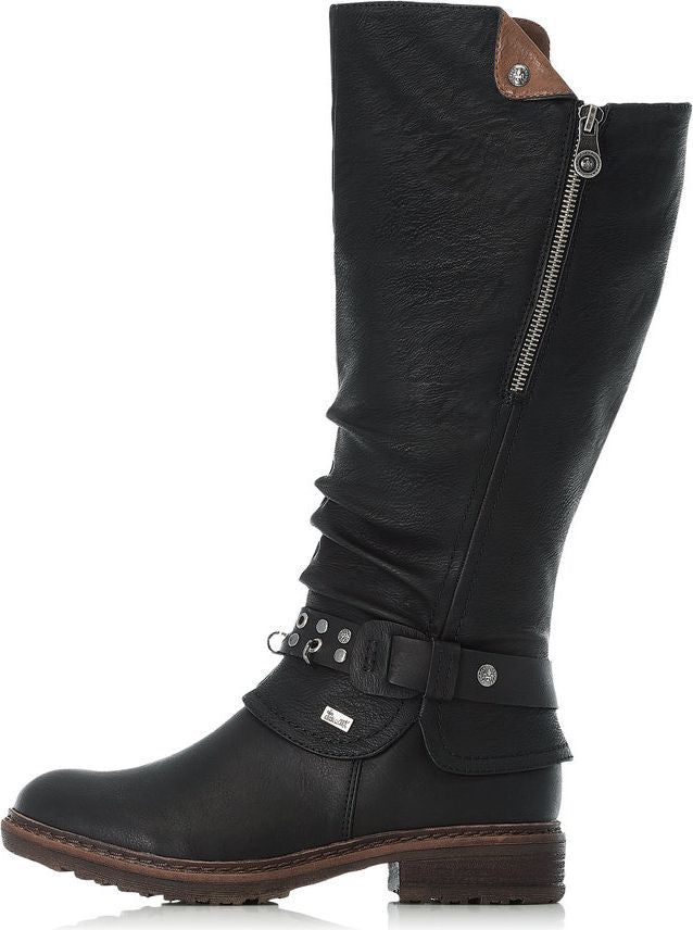 Black Tall Warm Lined Boot sold by Quarks / Urban Trail product image thumbnail 3