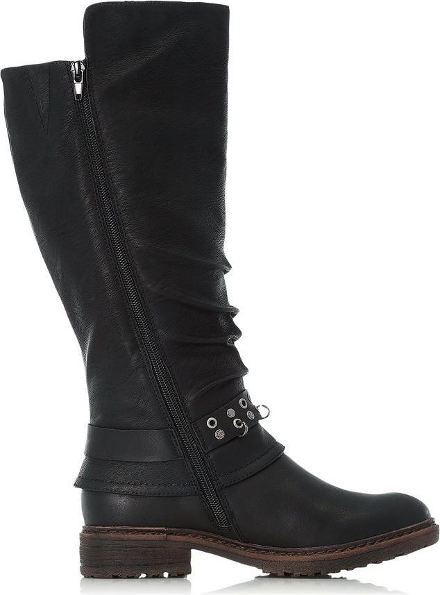 Black Tall Warm Lined Boot sold by Quarks / Urban Trail product image thumbnail 2