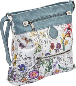 Purse Blue/floral sold by Quarks / Urban Trail