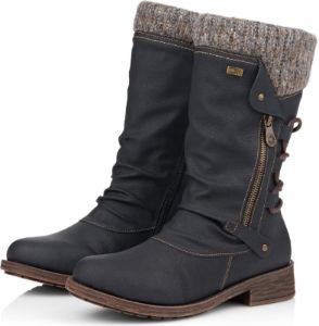 Black Side Zip Boot sold by Quarks / Urban Trail