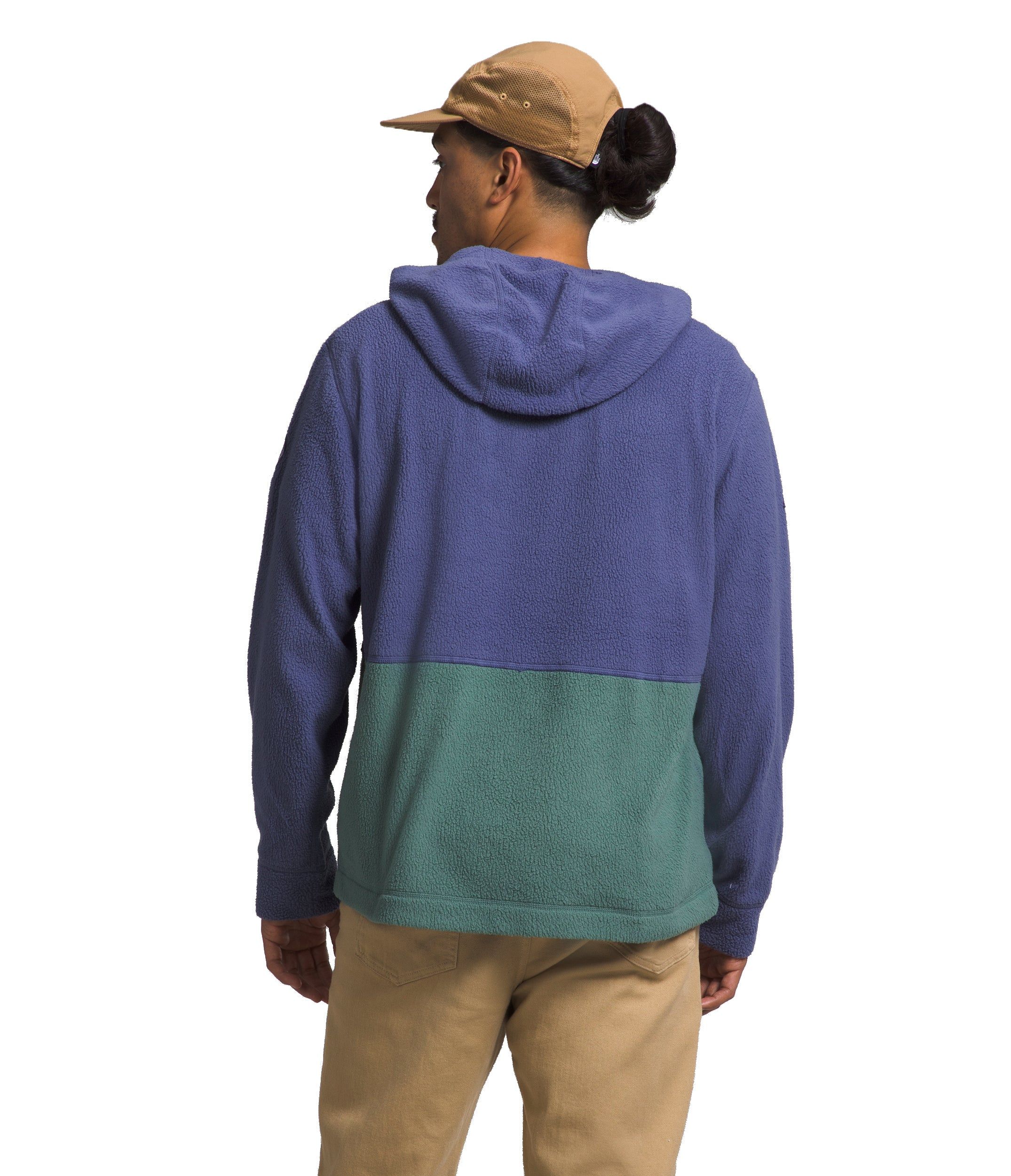 M Pali Pile Fleece Hoody Cave Blue Dark Sage Mandarin sold by Quarks / Urban Trail product image thumbnail 3