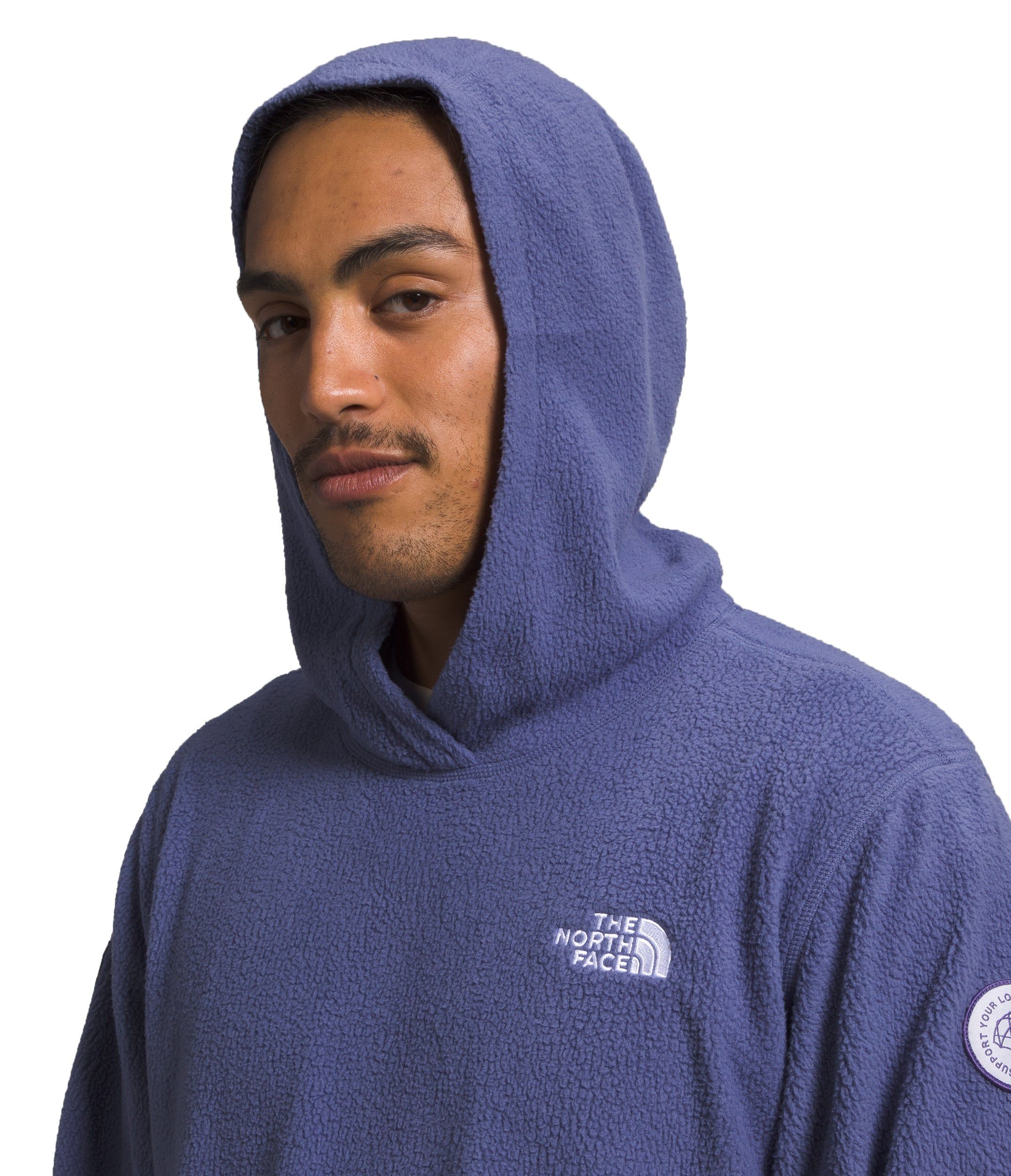 M Pali Pile Fleece Hoody Cave Blue Dark Sage Mandarin sold by Quarks / Urban Trail product image thumbnail 4