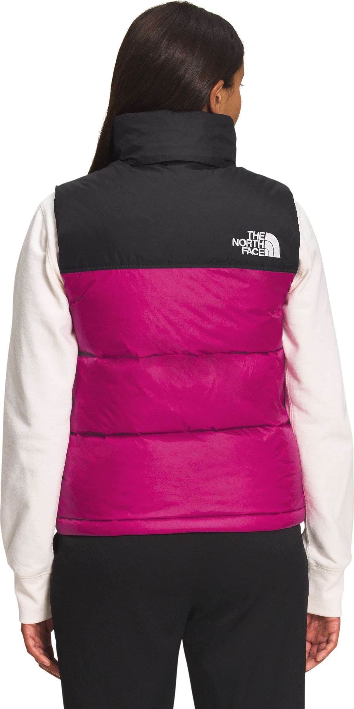 Womens 1996 Retro Nuptse Vest Fuschia Pink sold by Quarks / Urban Trail product image thumbnail 3