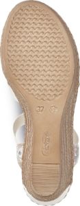 White Wedge With Flowers sold by Quarks / Urban Trail