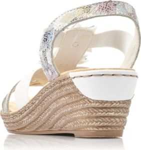 White Wedge With Flowers sold by Quarks / Urban Trail