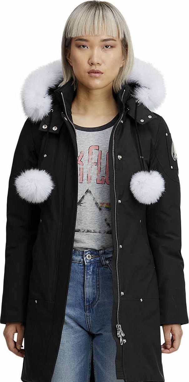 Ladies Stirling Parka Black-natural sold by Quarks / Urban Trail