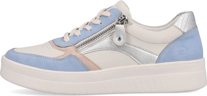 White /blue Sneaker sold by Quarks / Urban Trail product image thumbnail 3