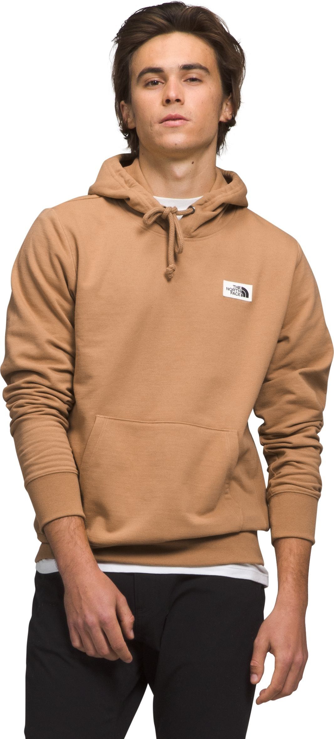 M Heritage Patch Pullover Hoodie Almond Butter sold by Quarks / Urban Trail