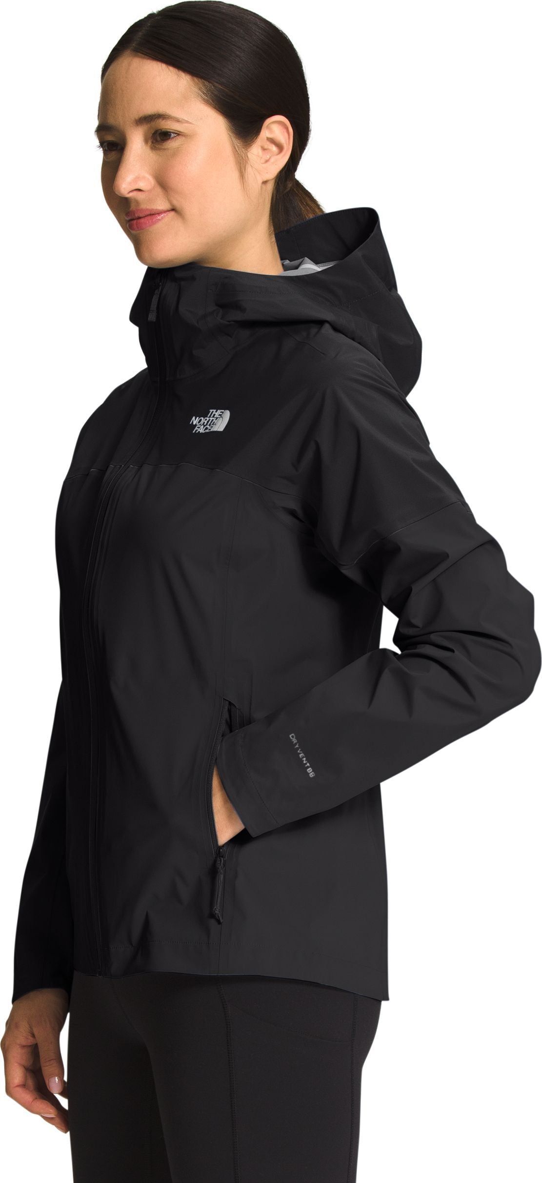 W West Basin Dryvent Jacket TNF Black TNF Black sold by Quarks / Urban Trail product image thumbnail 2