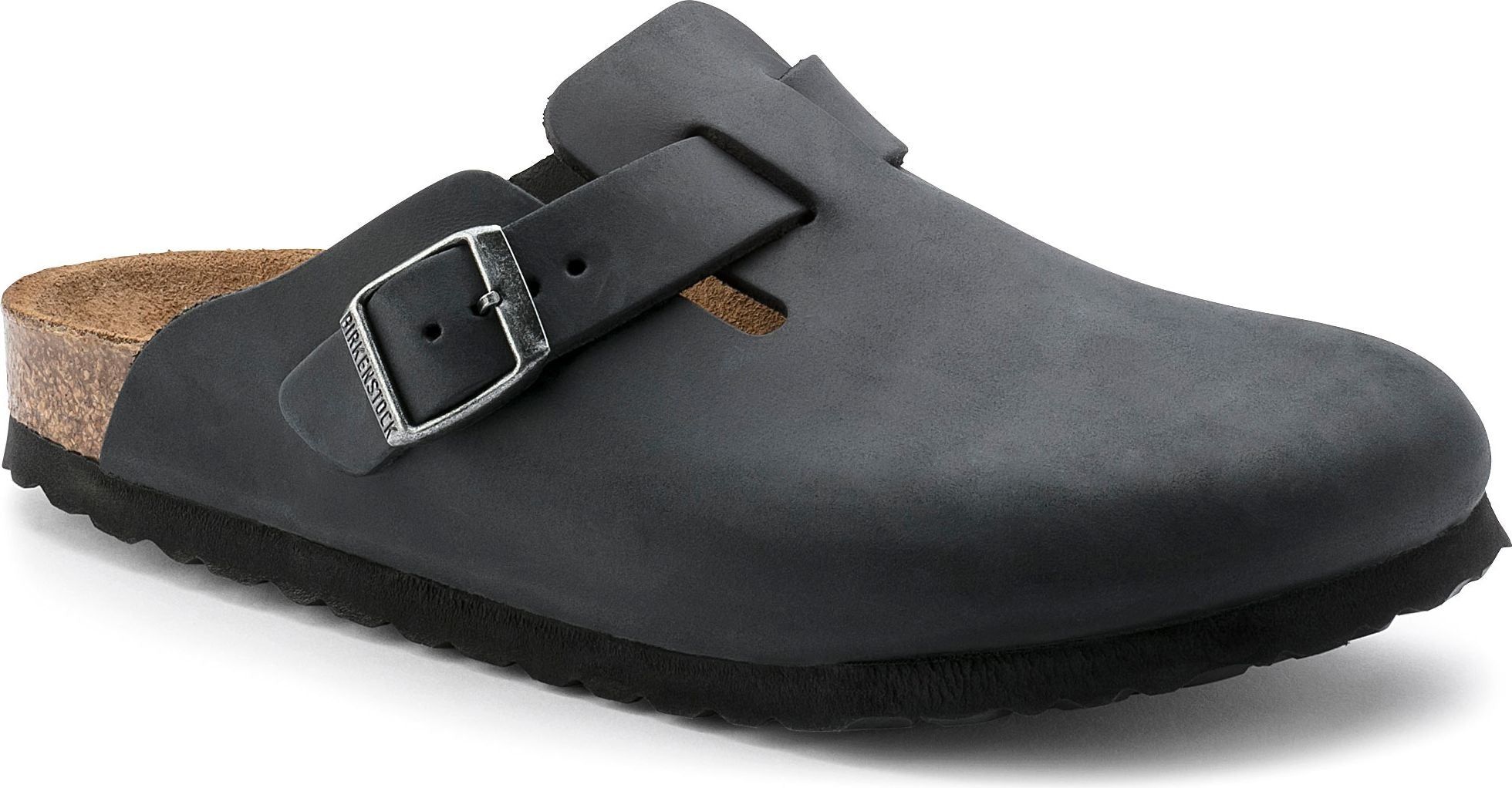 Boston Oiled Leather Black - Narrow sold by Quarks / Urban Trail