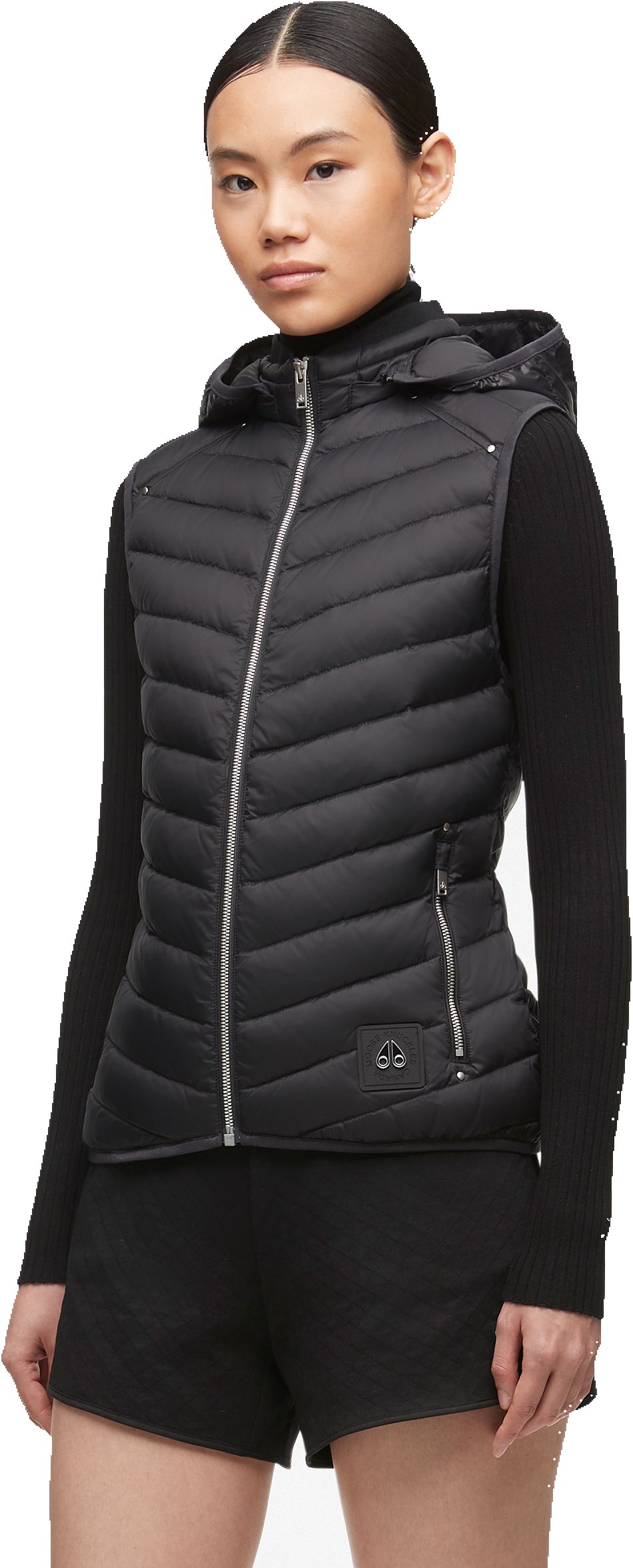W Air Down Vest Black sold by Quarks / Urban Trail