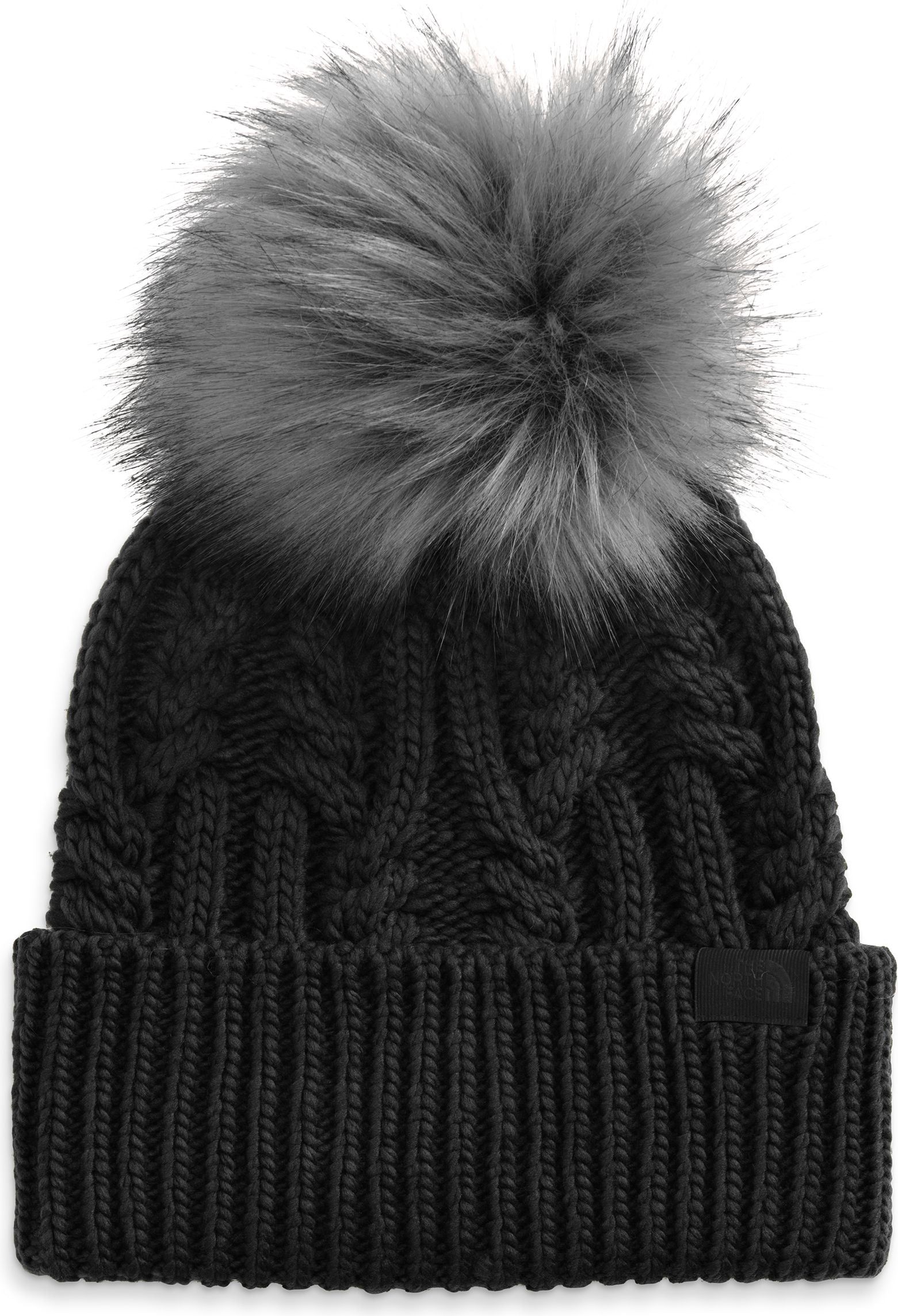 Women's Oh Mega Fur Pom Beanie TNF Black sold by Quarks / Urban Trail