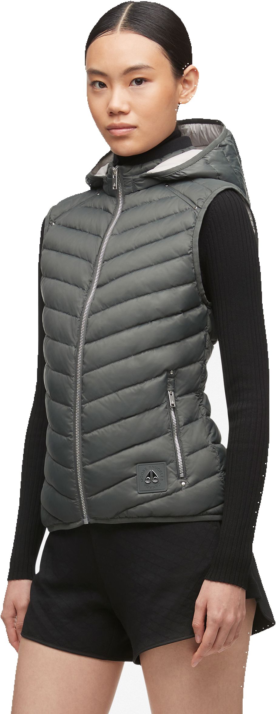 W Air Down Vest Kendall Grey sold by Quarks / Urban Trail
