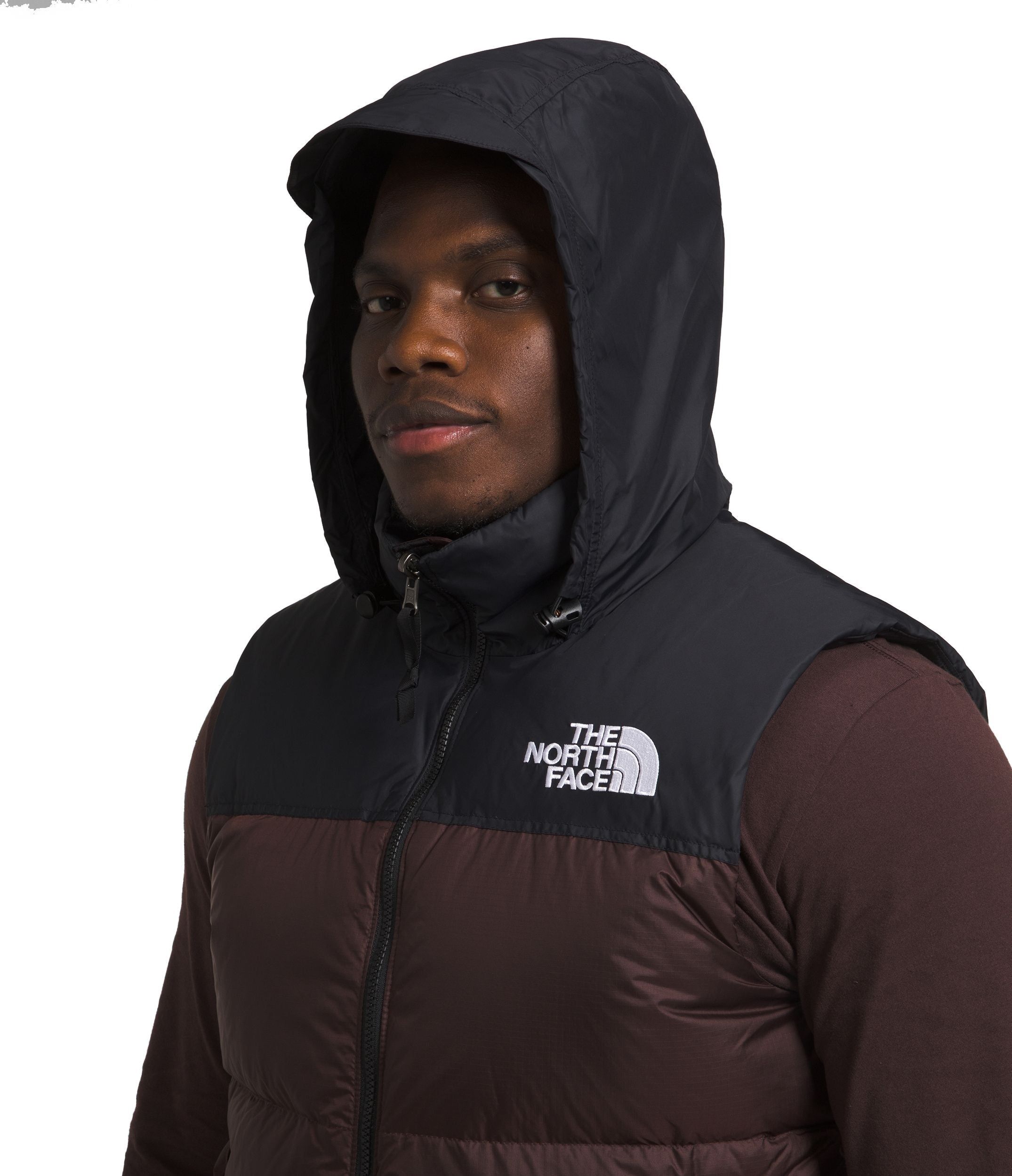 M 1996 Retro Nuptse Vest Coal Brown TNF Black sold by Quarks / Urban Trail product image thumbnail 5