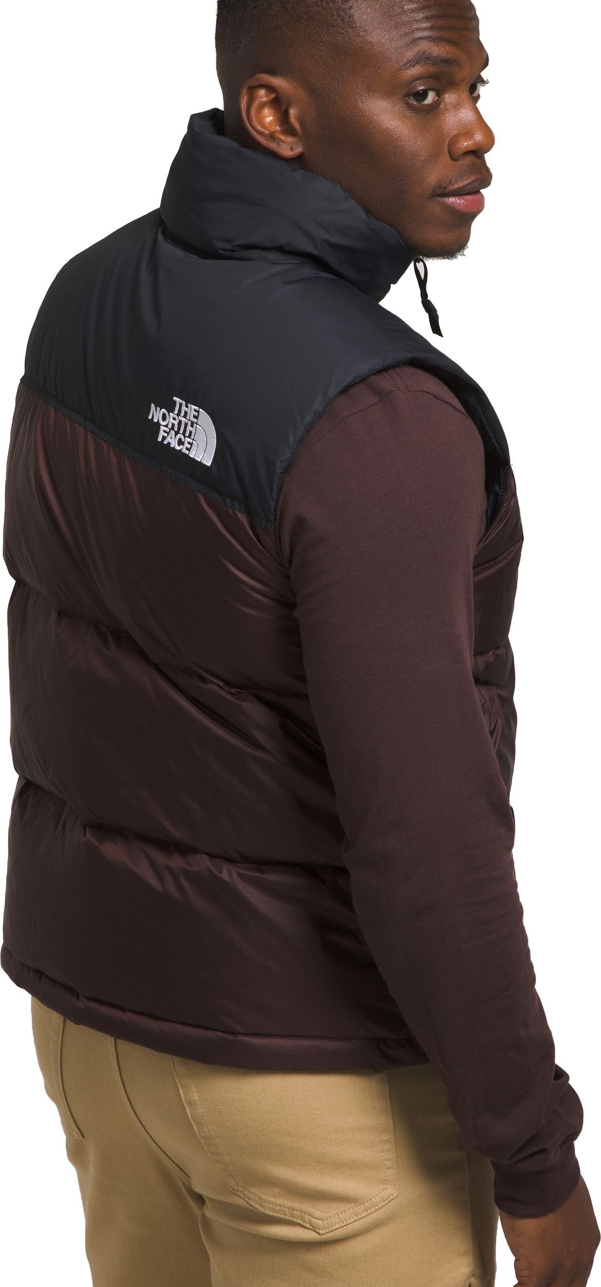M 1996 Retro Nuptse Vest Coal Brown TNF Black sold by Quarks / Urban Trail product image thumbnail 2