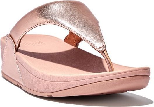 Lulu Leather Toe Post Rose Gold sold by Quarks / Urban Trail