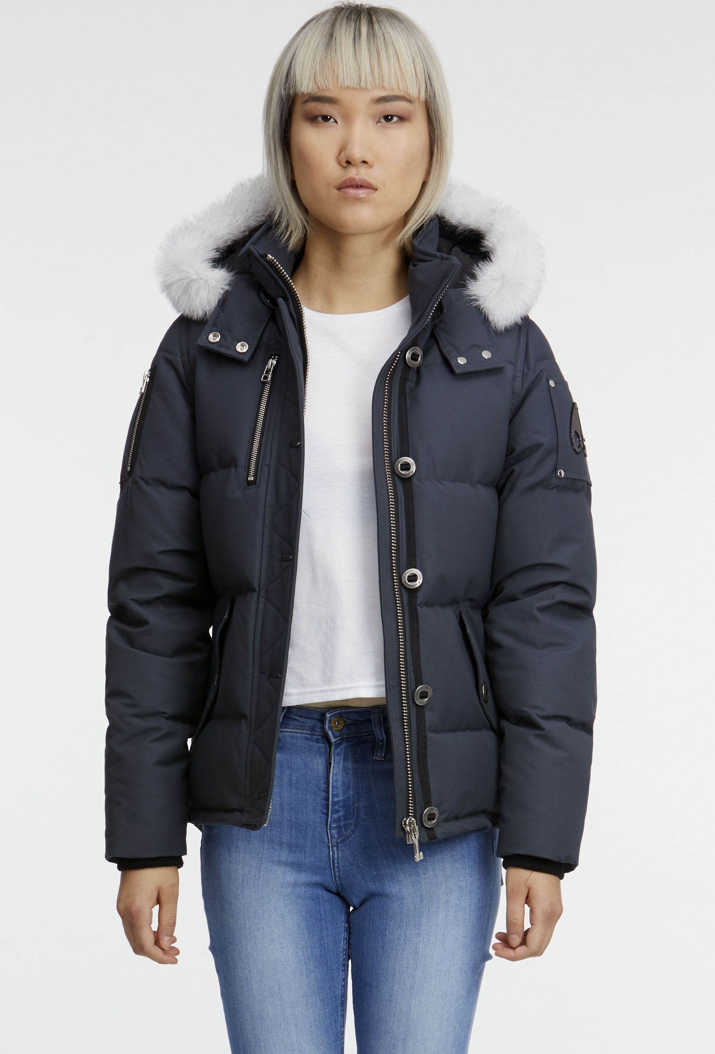 Ladies 3q Jacket Navy-natural sold by Quarks / Urban Trail