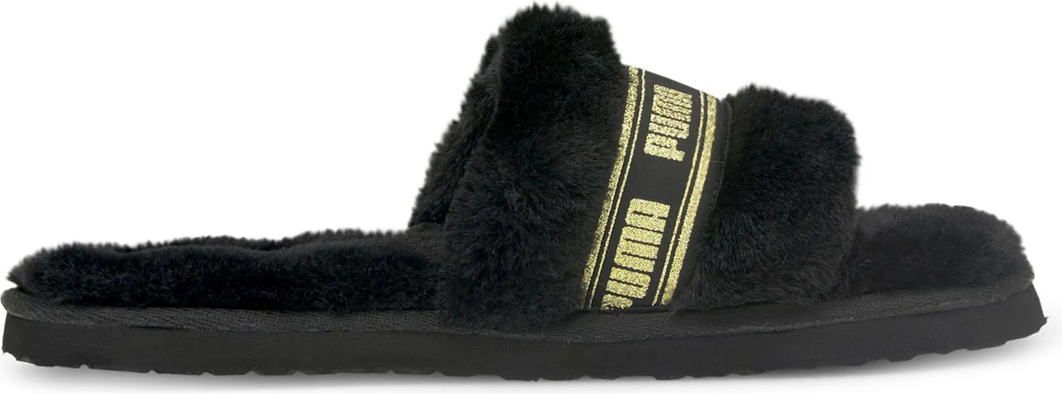 Puma Fluff Black/gold sold by Quarks / Urban Trail