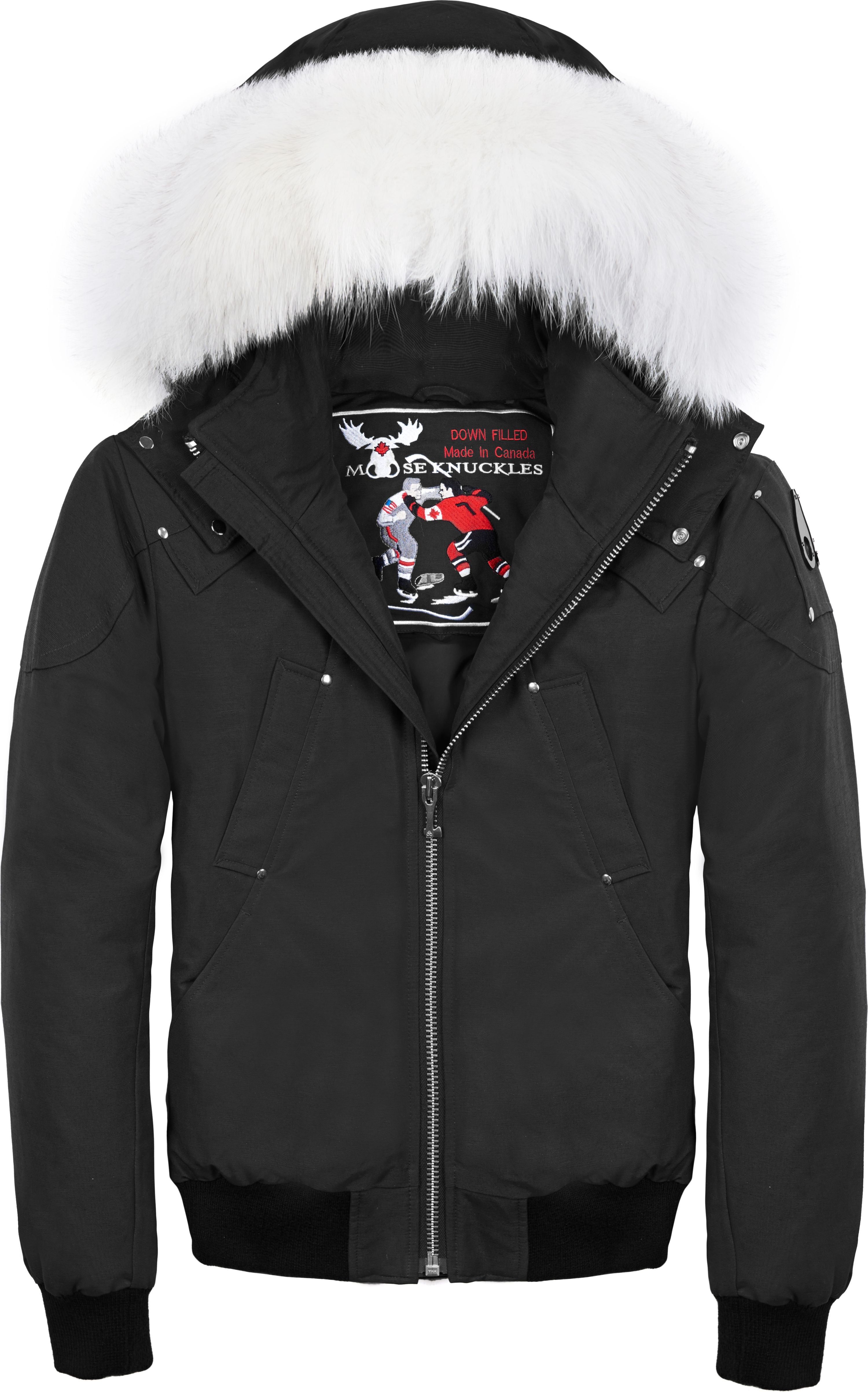 Men's Ballistic Bomber Black-natural sold by Quarks / Urban Trail