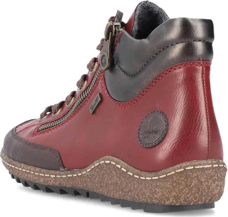 Wine Lace Up Ankle Boot sold by Quarks / Urban Trail product image thumbnail 5