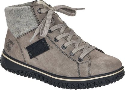 Grey Short Lace Up Boot sold by Quarks / Urban Trail