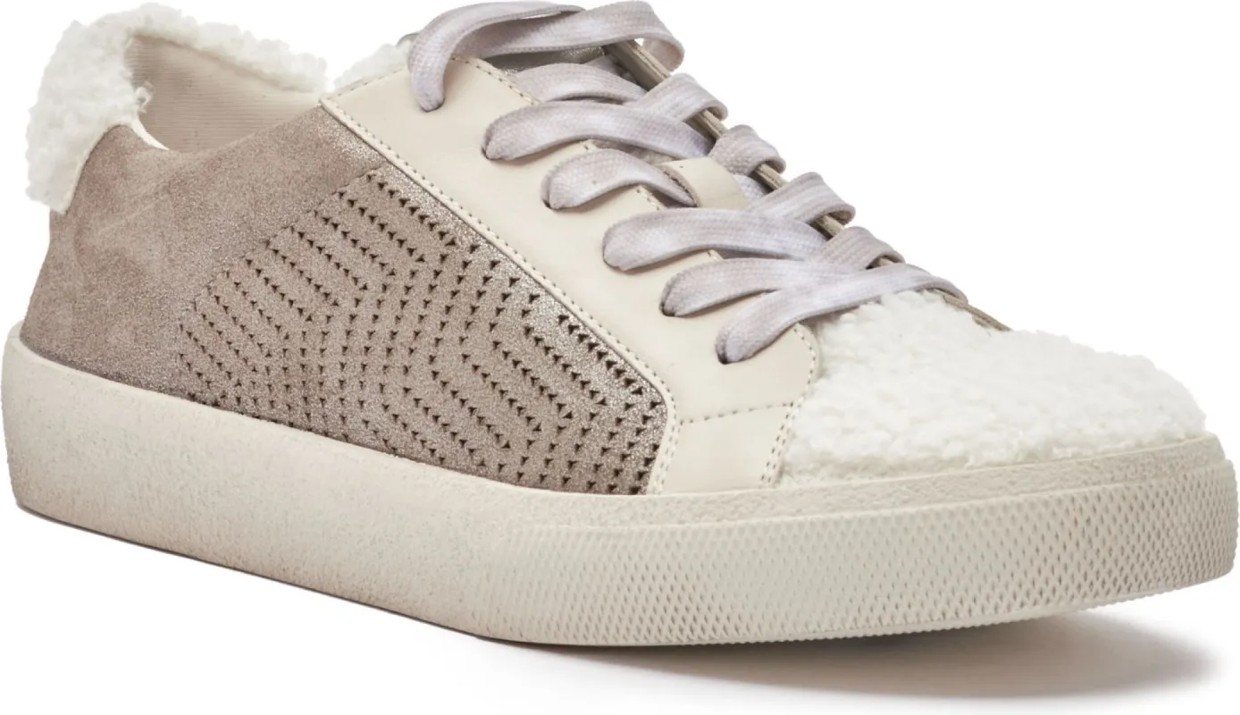 Myralyn Suede Dark Taupe/cream sold by Quarks / Urban Trail