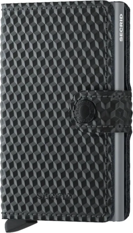 Miniwallet Cubic Black-titanium sold by Quarks / Urban Trail