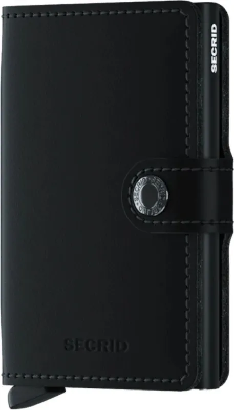 Miniwallet Matte Black sold by Quarks / Urban Trail