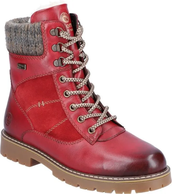 Red Lace Up Hiker sold by Quarks / Urban Trail