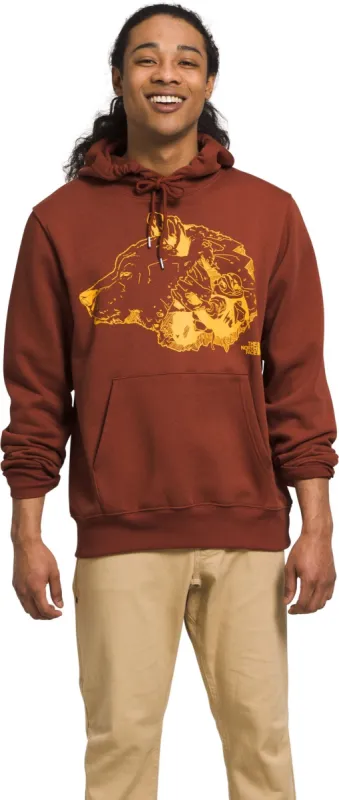 M TNF Bear Pullover Hoodie Brandy Brown Bear Graphic sold by Quarks / Urban Trail
