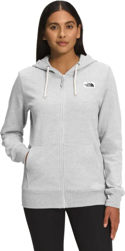 Women's Heritage Patch Fullzip Hoodie TNF Light Grey Heather sold by Quarks / Urban Trail
