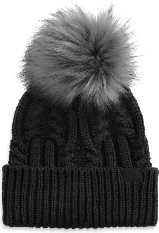 Women's Oh Mega Fur Pom Beanie TNF Black sold by Quarks / Urban Trail