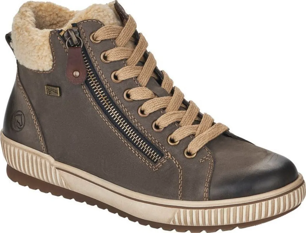 Grey Lace Up Boot sold by Quarks / Urban Trail