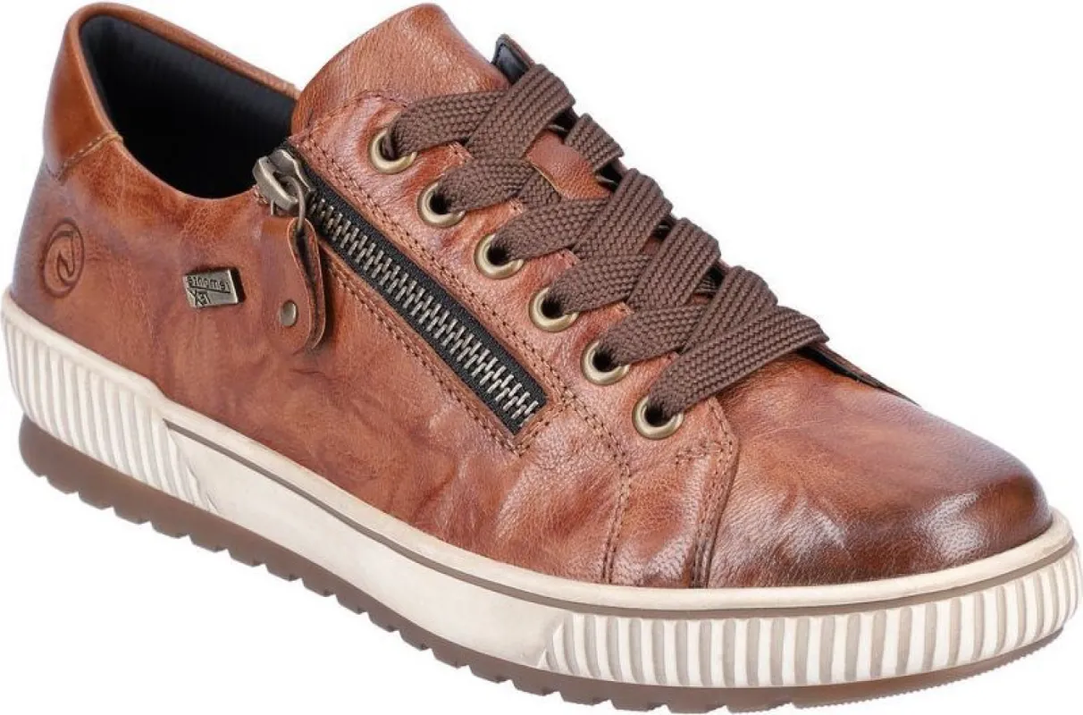 Brown Lace Up With Side Zip sold by Quarks / Urban Trail