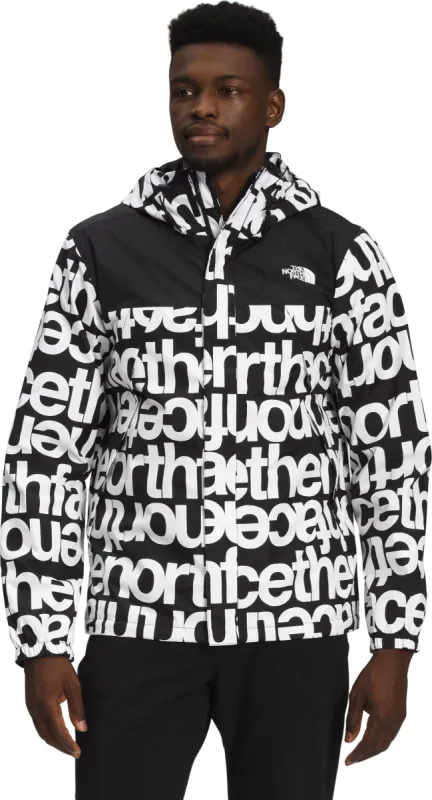M Antora Jacket TNF Black TNF Black TNF Lowercase Print sold by Quarks / Urban Trail
