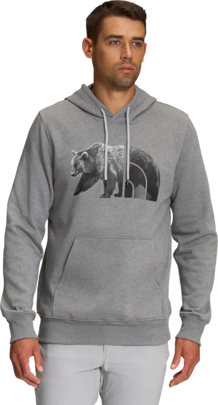 M TNF Bear Pullover Hoodie TNF Medium Grey TNF Black sold by Quarks / Urban Trail